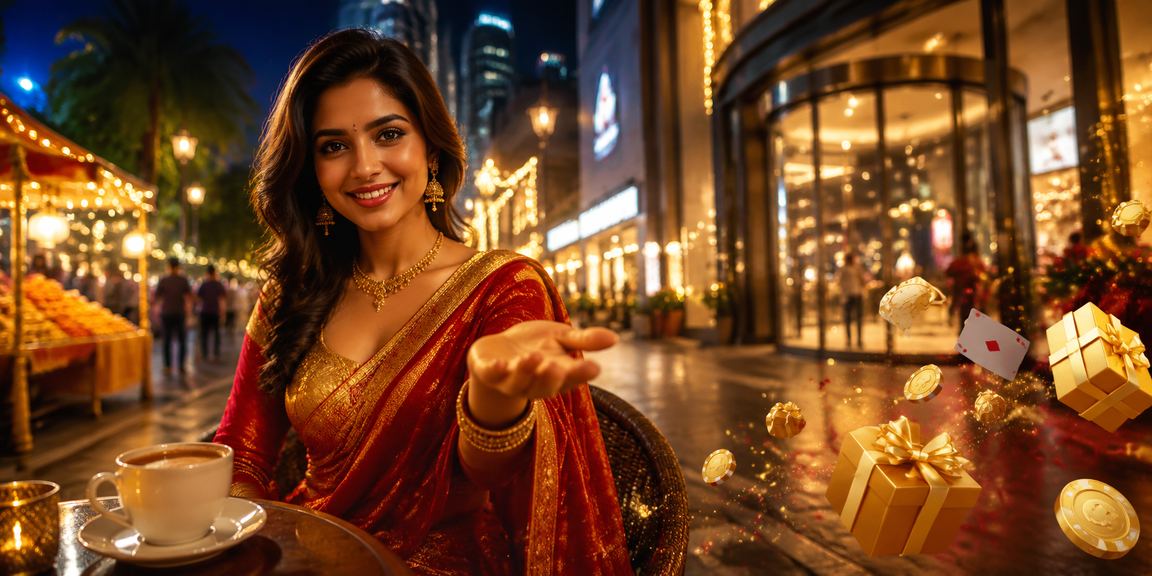 Indian woman playing casino slots on mobile app