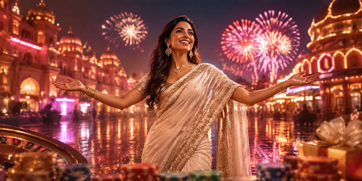 Jaipur entertainment casino scene with traditional attire